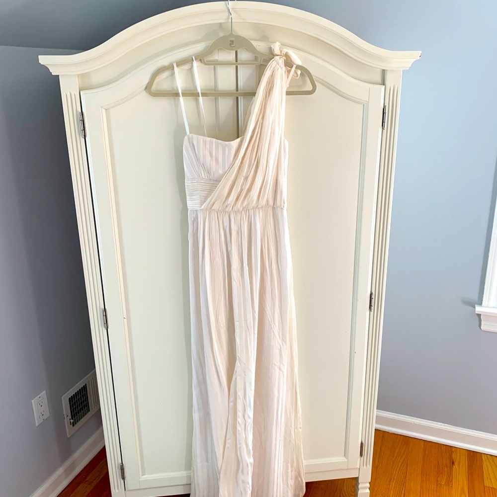 BCBG White Gown